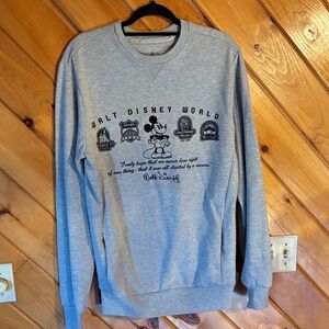 Disney Grey Crewneck Sweatshirt